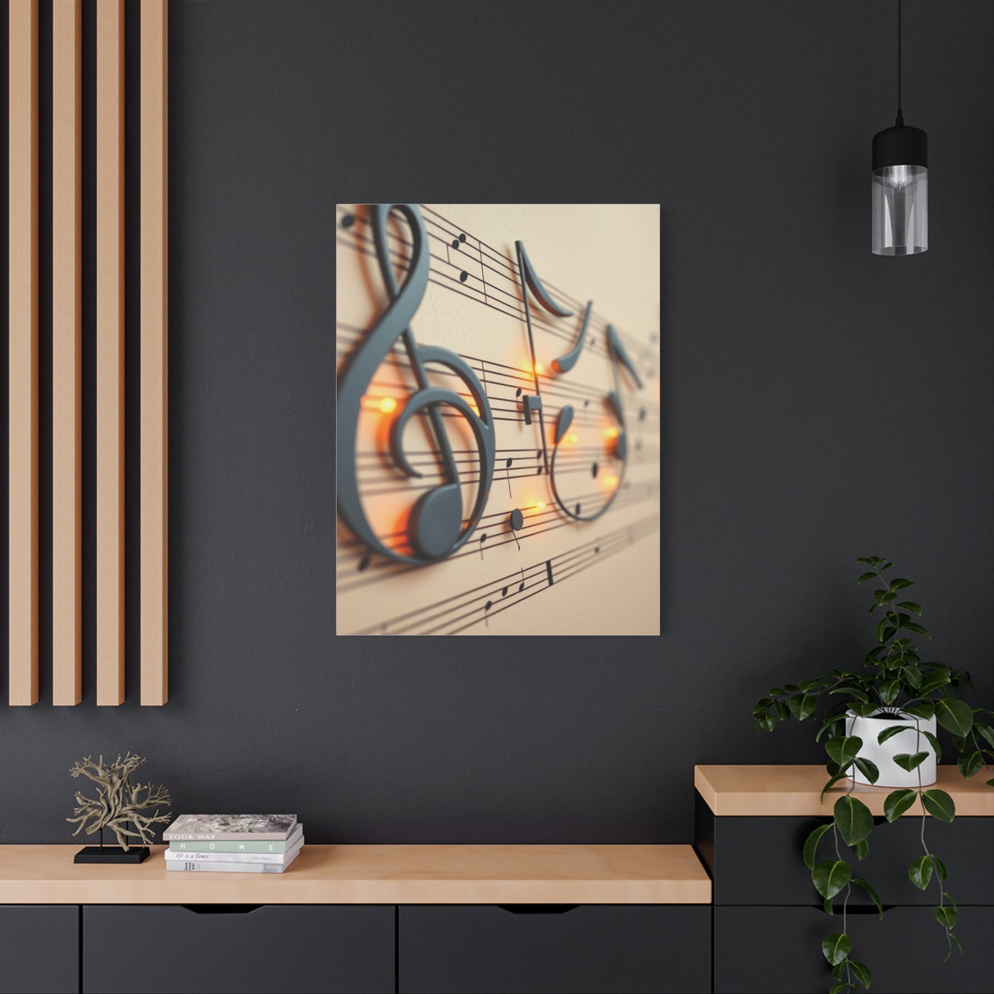 Elite Musical Notes Art Vision Wall Art & Canvas Print