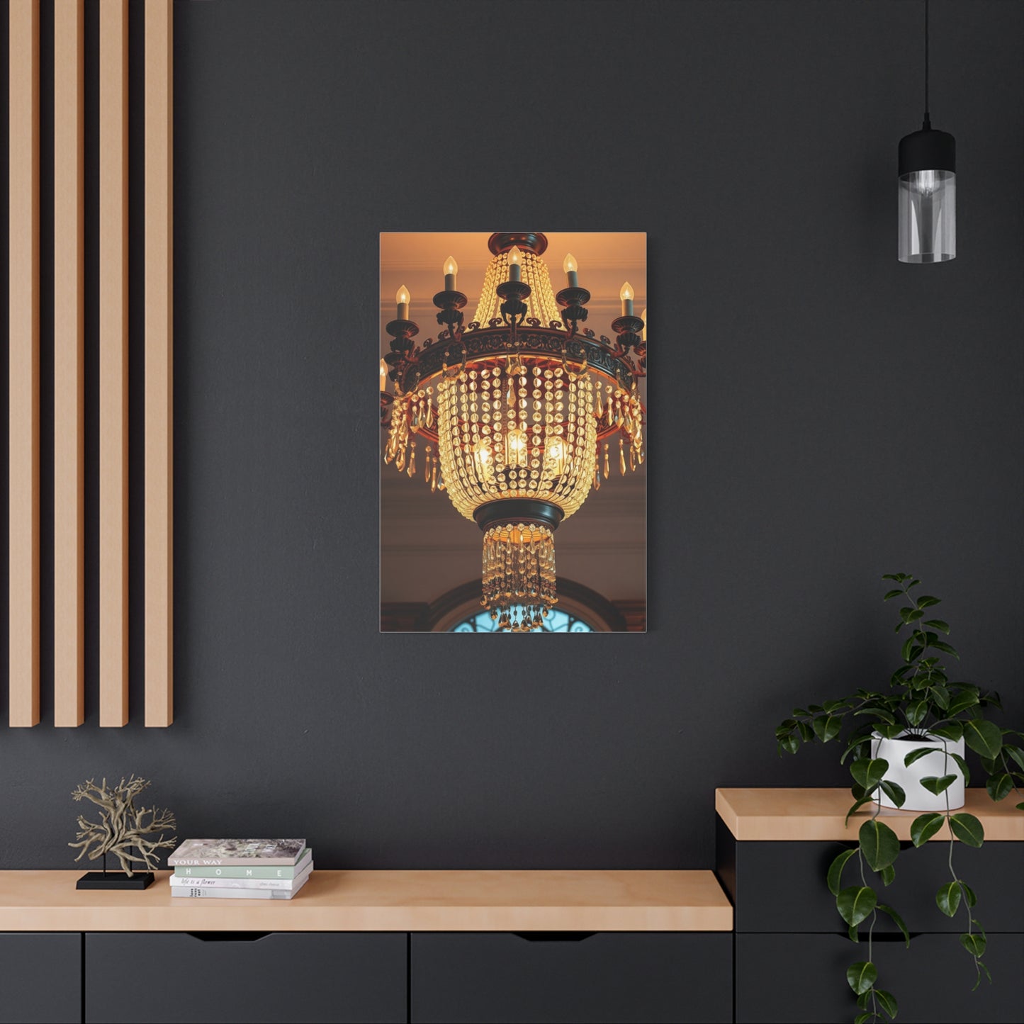 Vision Chandelier Art Art Wall Art & Canvas Print