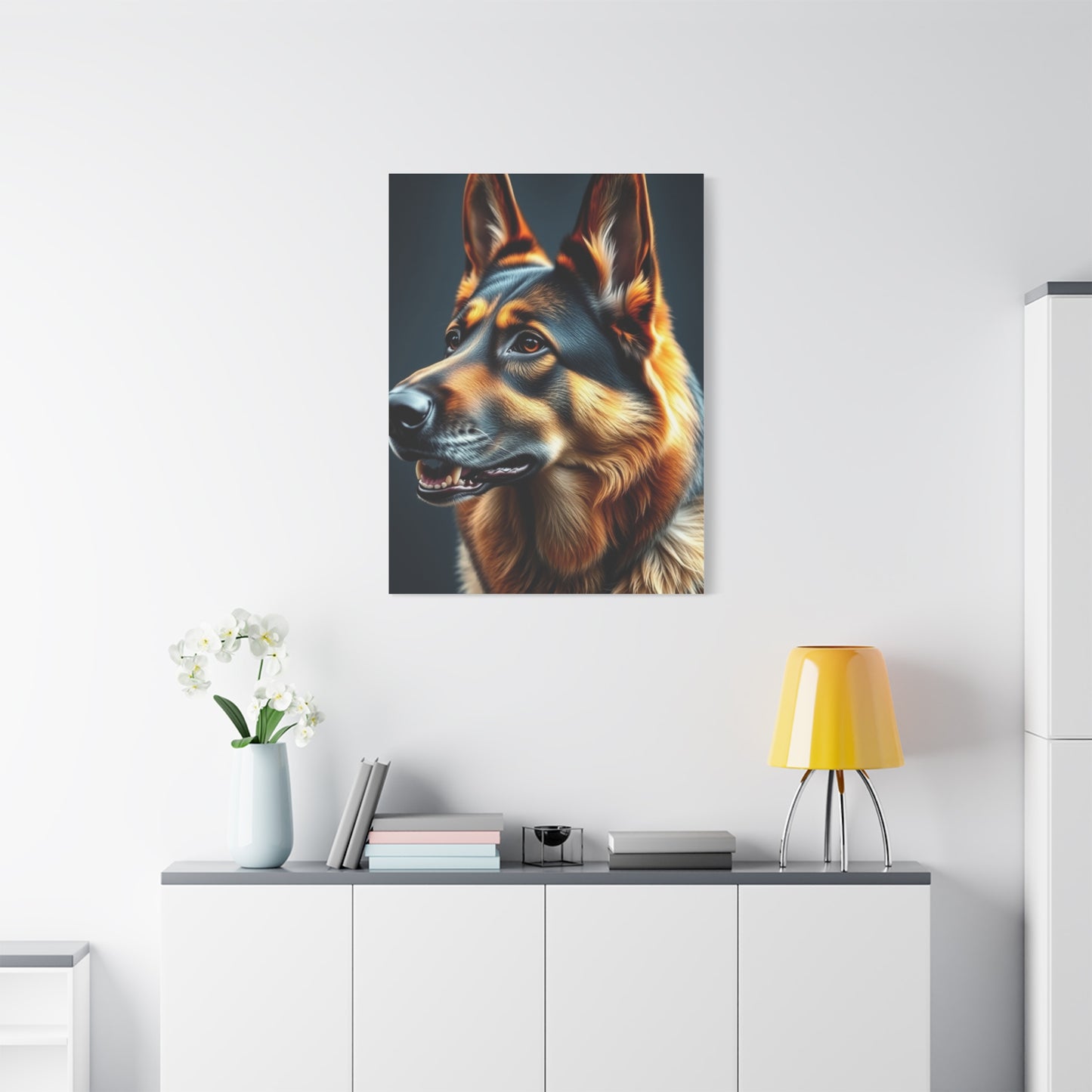 Supreme German Shepherd Art Collection Wall Art & Canvas Print