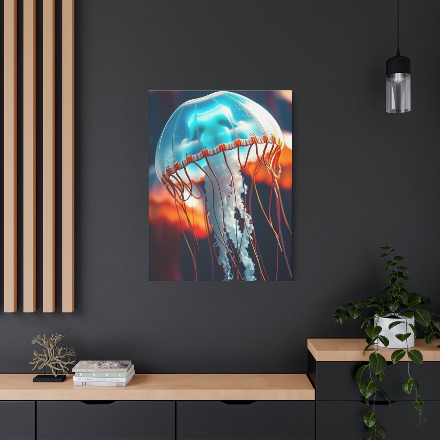 Jellyfish Art Luxury Canvas Wall Art & Canvas Print