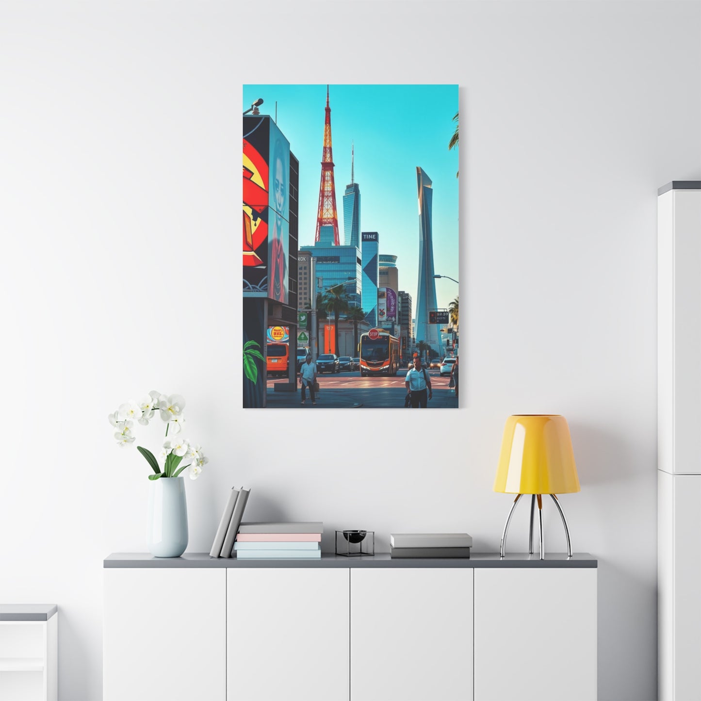 Supreme Los Angeles Art Collection Wall Art & Canvas Print