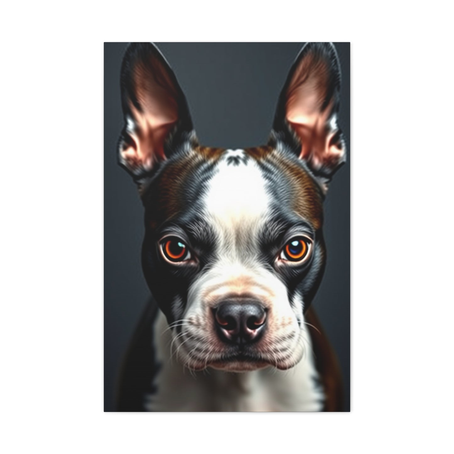 Supreme Boston Terrier Art Collection Wall Art & Canvas Print