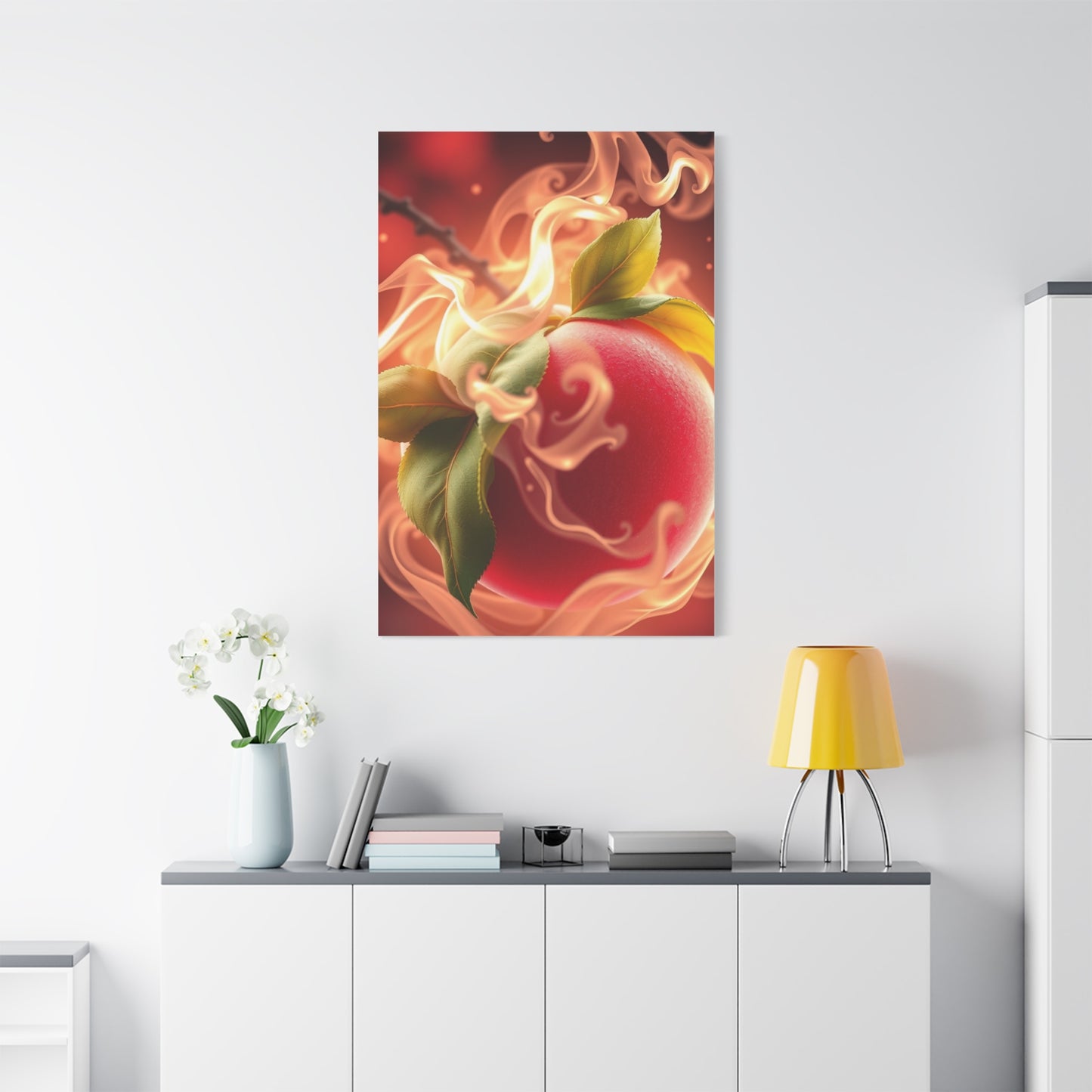 Masterpiece Peach Art Vision Wall Art & Canvas Print