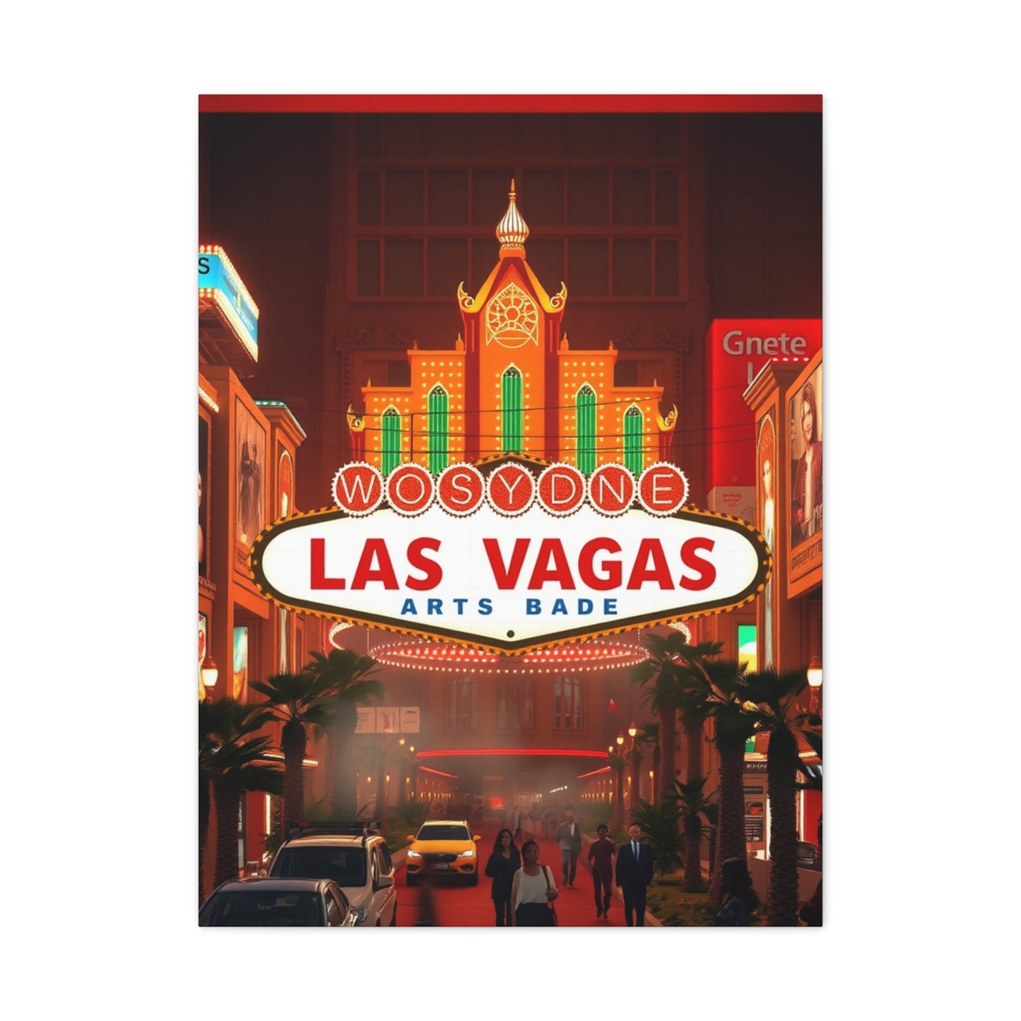 Supreme Las Vagas Art Collection Wall Art & Canvas Print