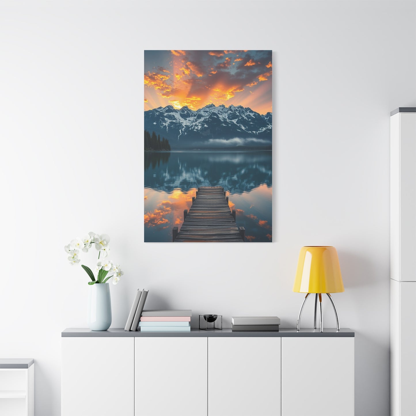 Supreme Lakes Art Collection Wall Art & Canvas Print