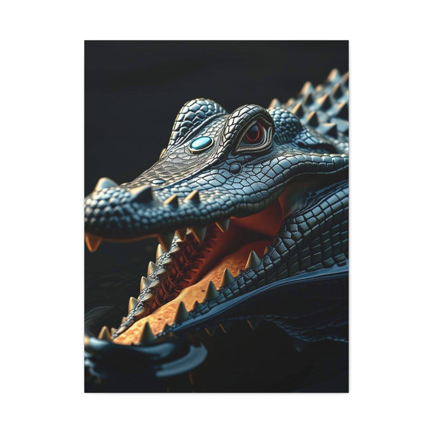 Crocodile & Alligator Art Supreme Gallery Wall Art & Canvas Print