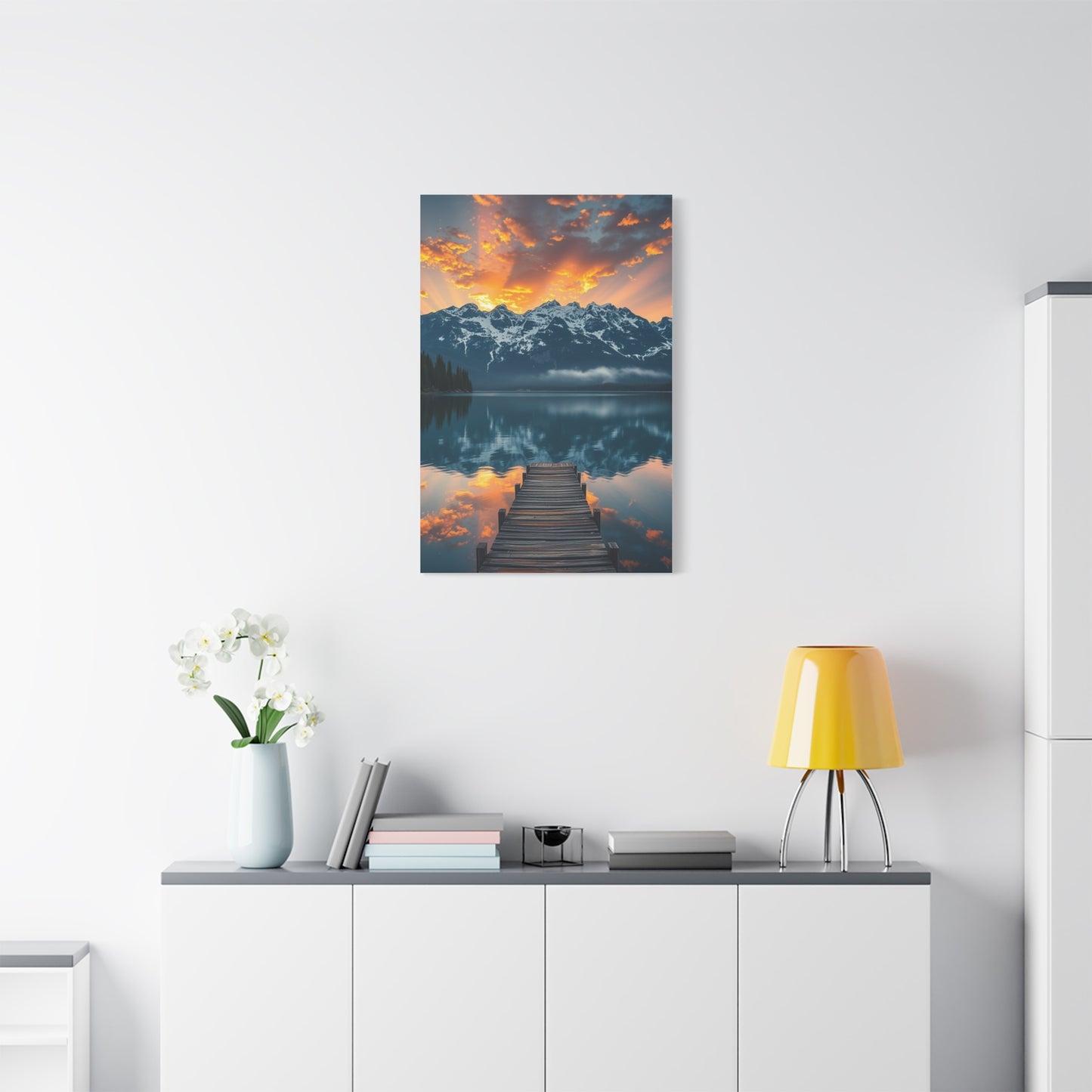 Supreme Lakes Art Collection Wall Art & Canvas Print
