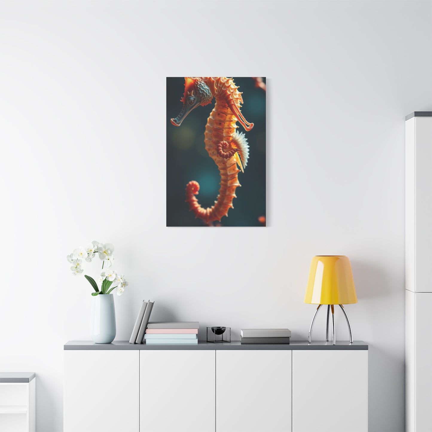 Masterpiece Seahorse Art Vision Wall Art & Canvas Print