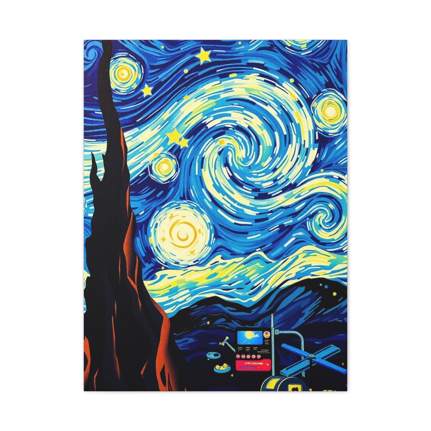 The Starry Night Canvas Art Luxury Canvas Wall Art & Canvas Print