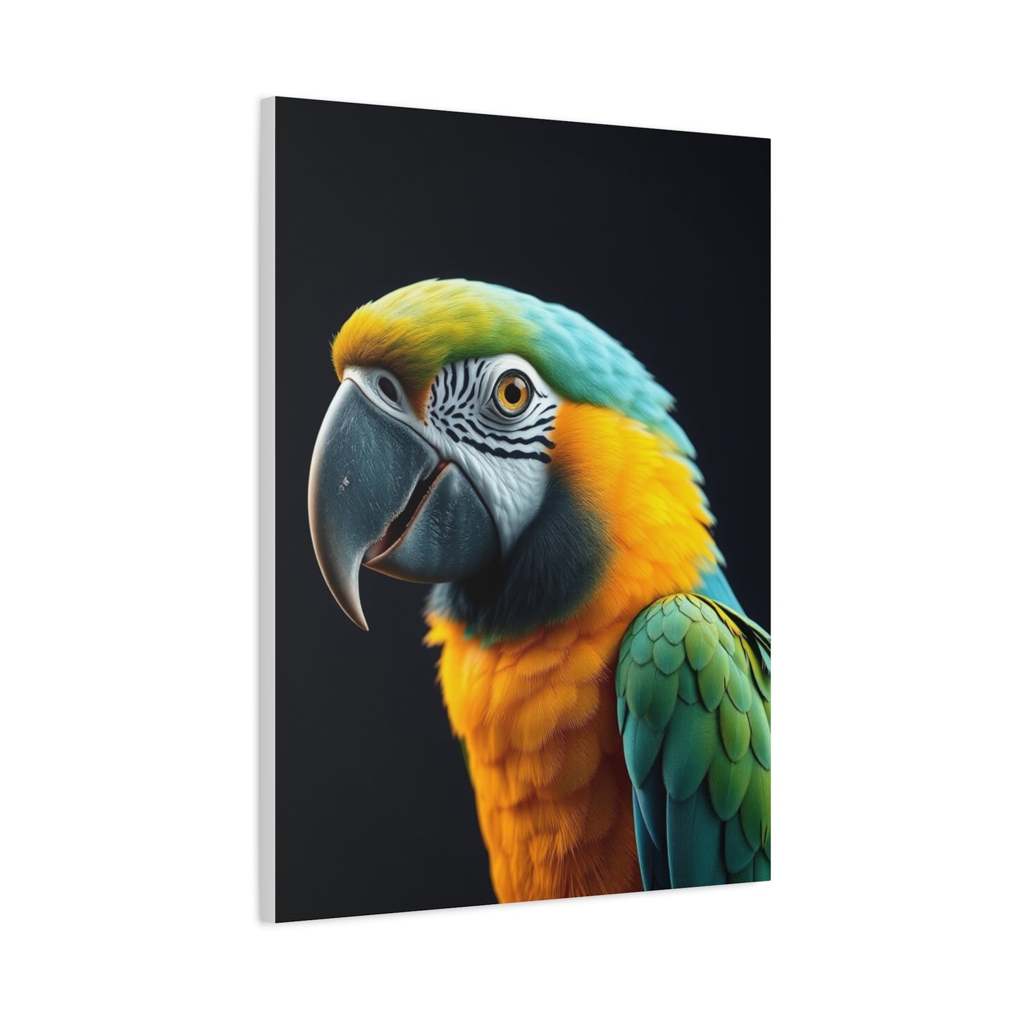 Masterpiece Parrot Art Vision Wall Art & Canvas Print