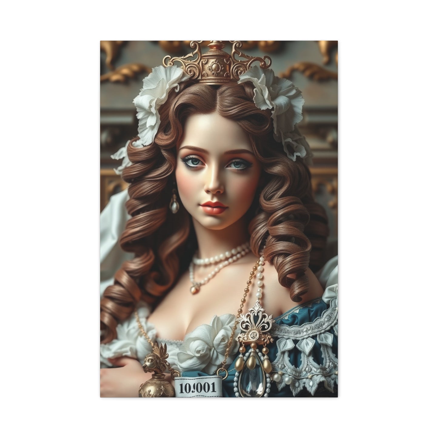 Regal Flourish Portrait