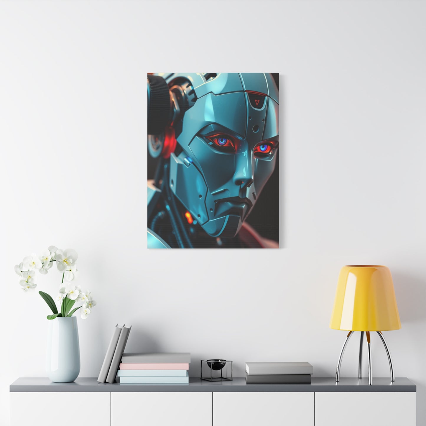 Elite Robot Art Vision Wall Art & Canvas Print