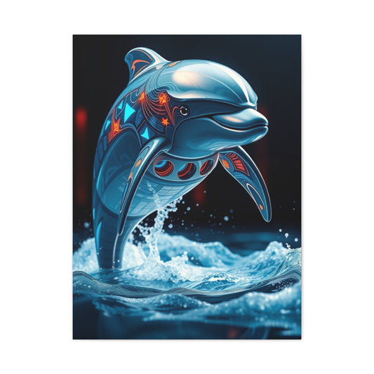 Supreme Dolphin Art Collection Wall Art & Canvas Print