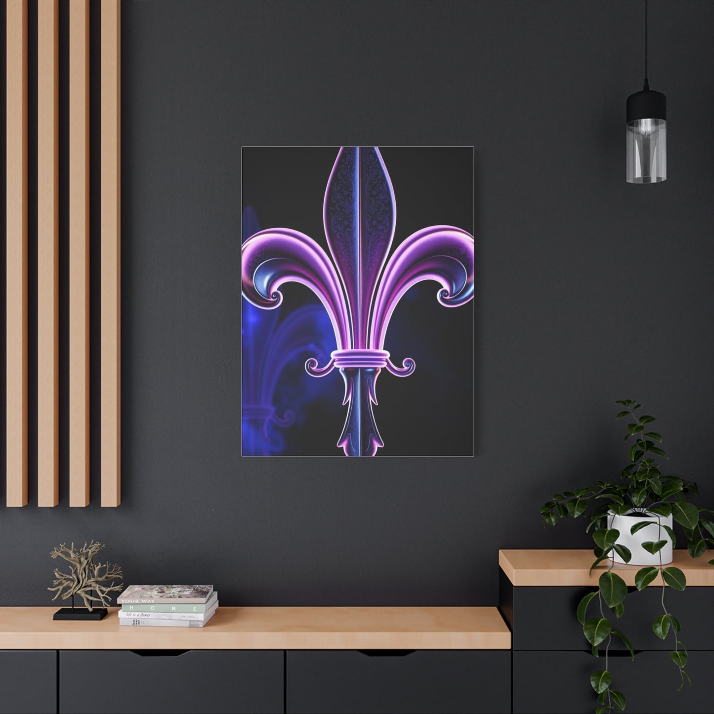 Masterpiece Fleur-de-Lis Art Vision Wall Art & Canvas Print