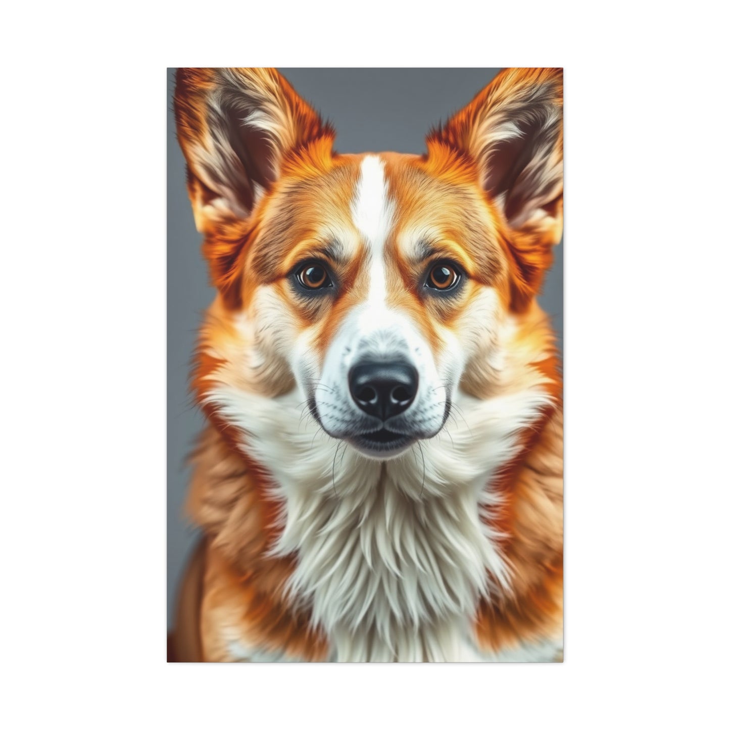 Masterpiece Corgi Dog Art Vision Wall Art & Canvas Print
