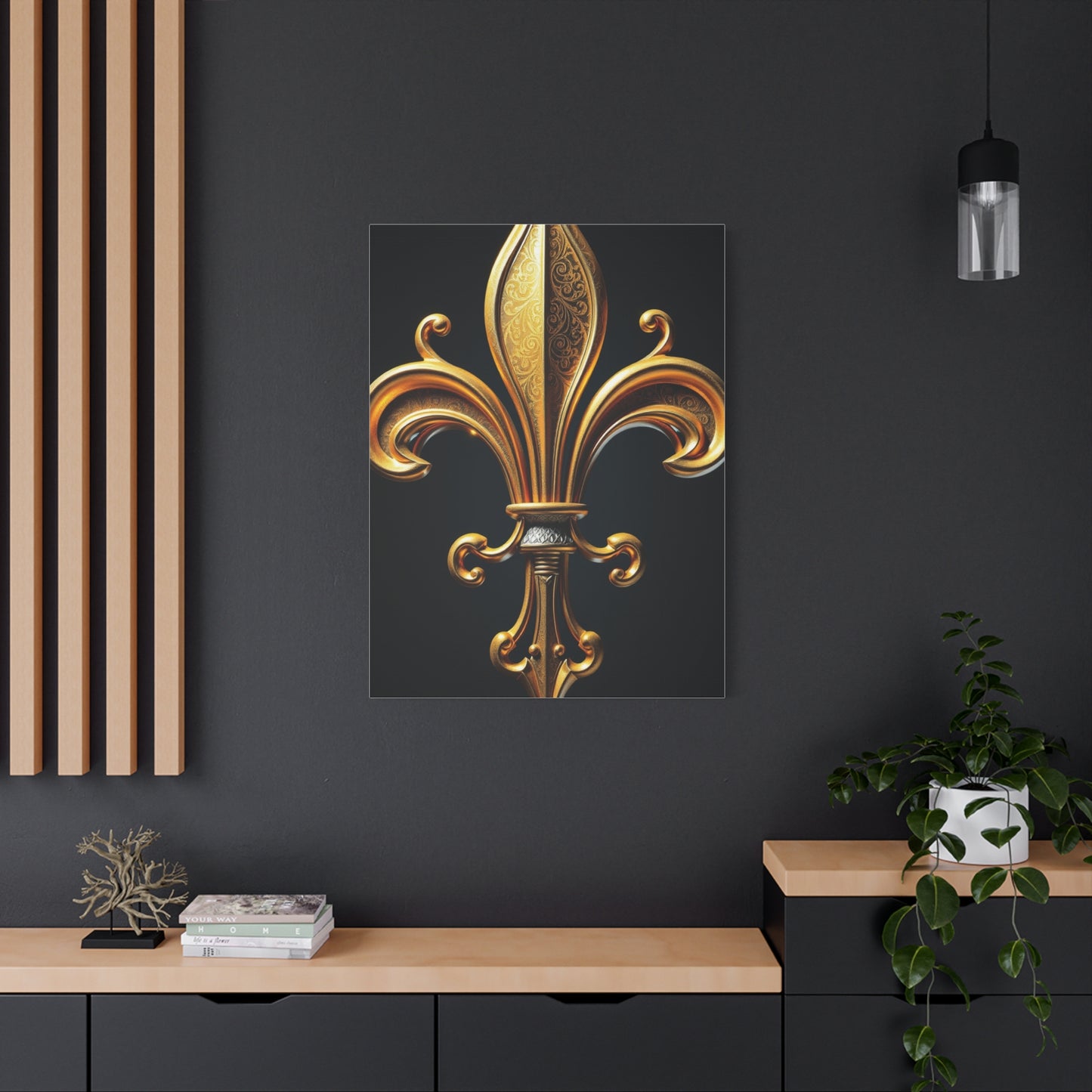 Supreme Fleur-de-Lis Art Collection Wall Art & Canvas Print