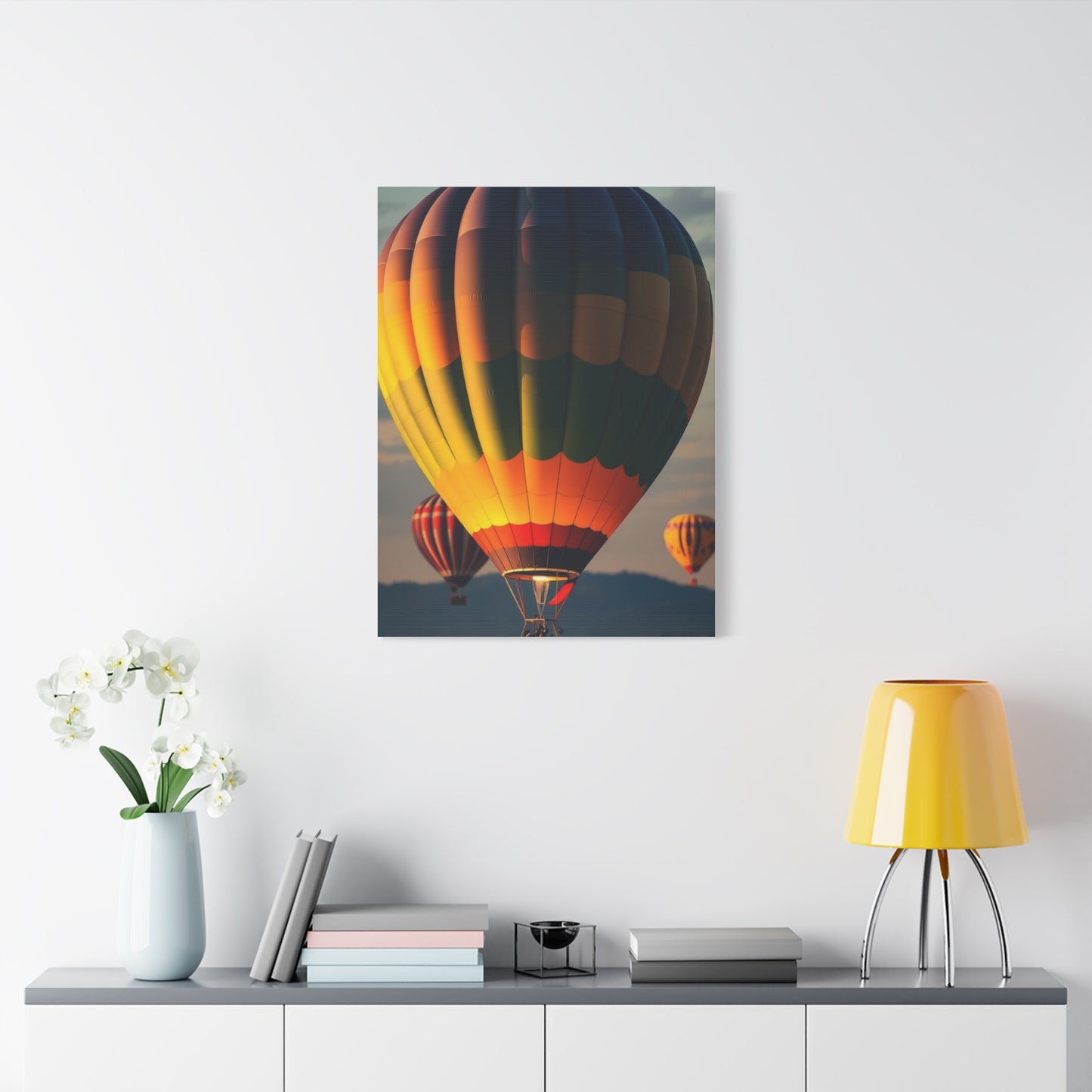Hot Air Balloon Art Refined Canvas Wall Art & Canvas Print