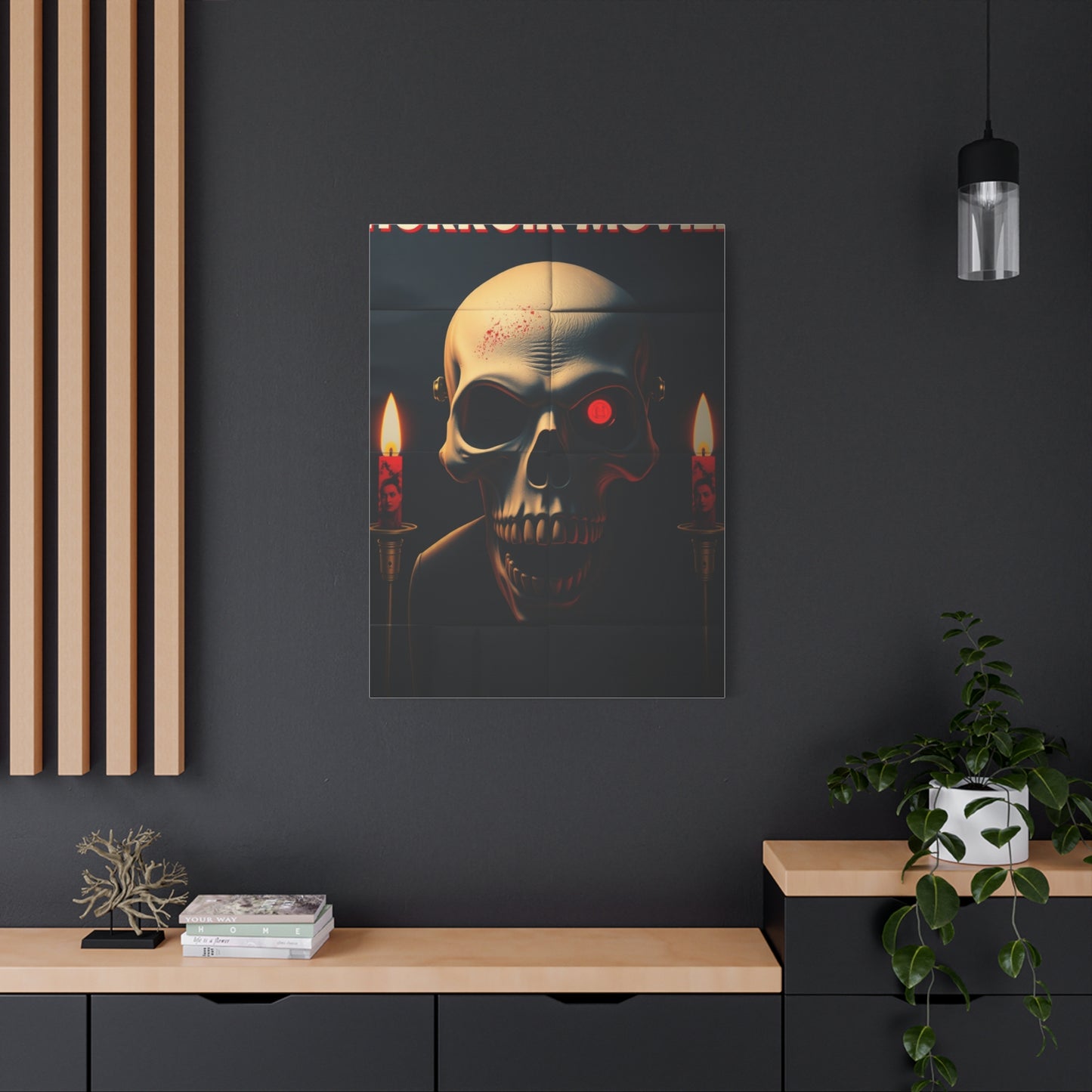 Masterpiece Horror Movie Posters Art Vision Wall Art & Canvas Print