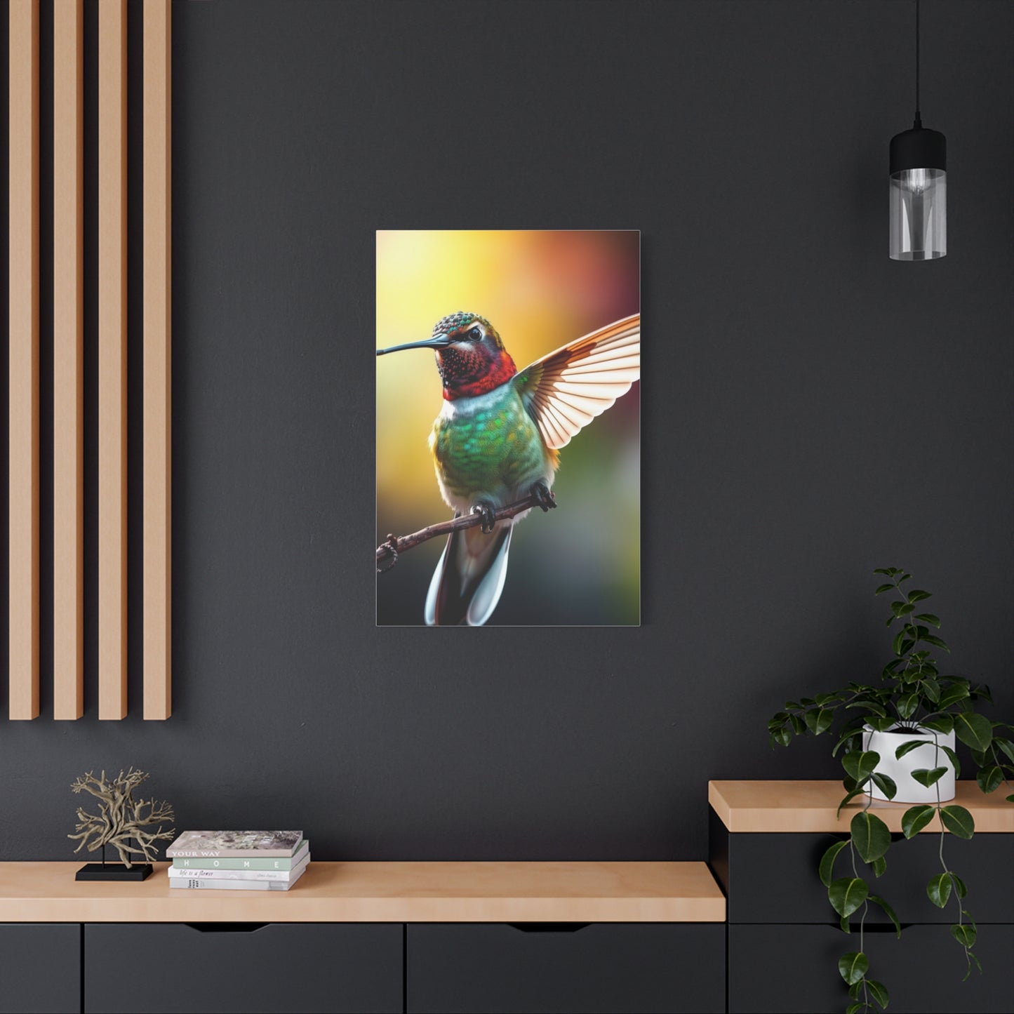 Supreme Humming Bird Art Collection Wall Art & Canvas Print