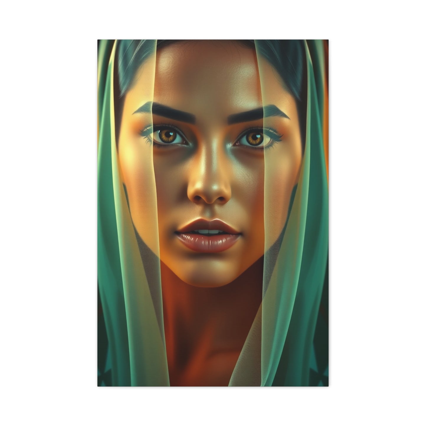 Female Portrait Art Luxury Canvas Wall Art & Canvas Print