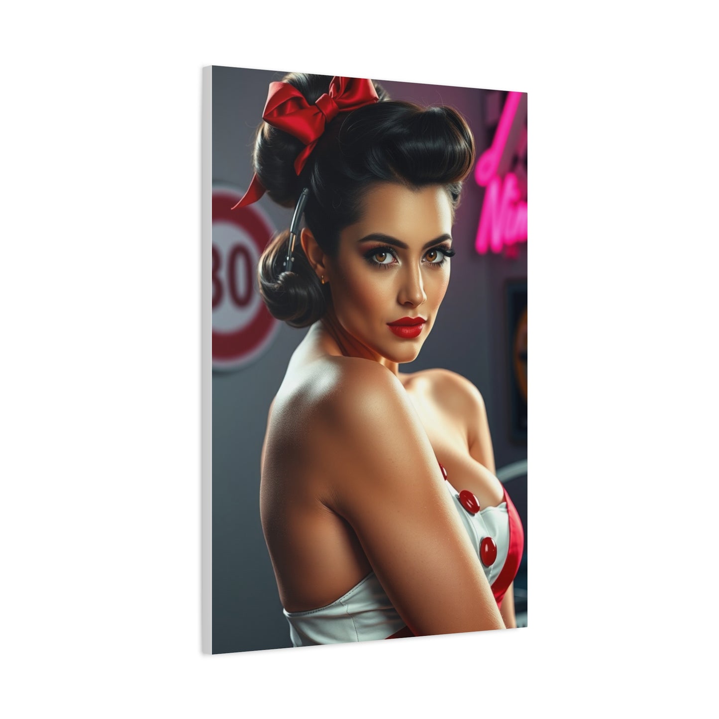 Supreme Pin-Ups Art Collection Wall Art & Canvas Print