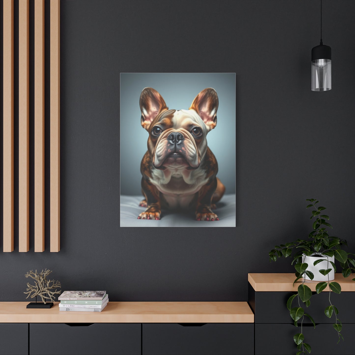 French Bulldog Art Luxury Canvas Wall Art & Canvas Print