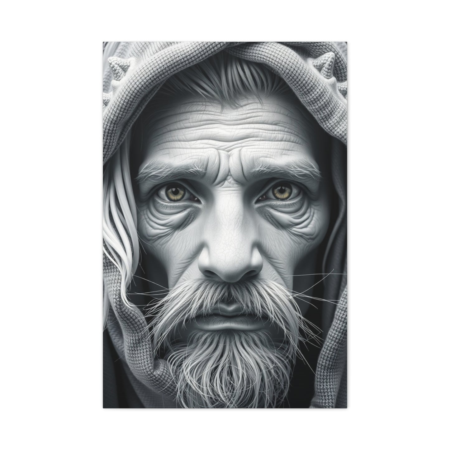 Collection Gray & White Art Art Wall Art & Canvas Print