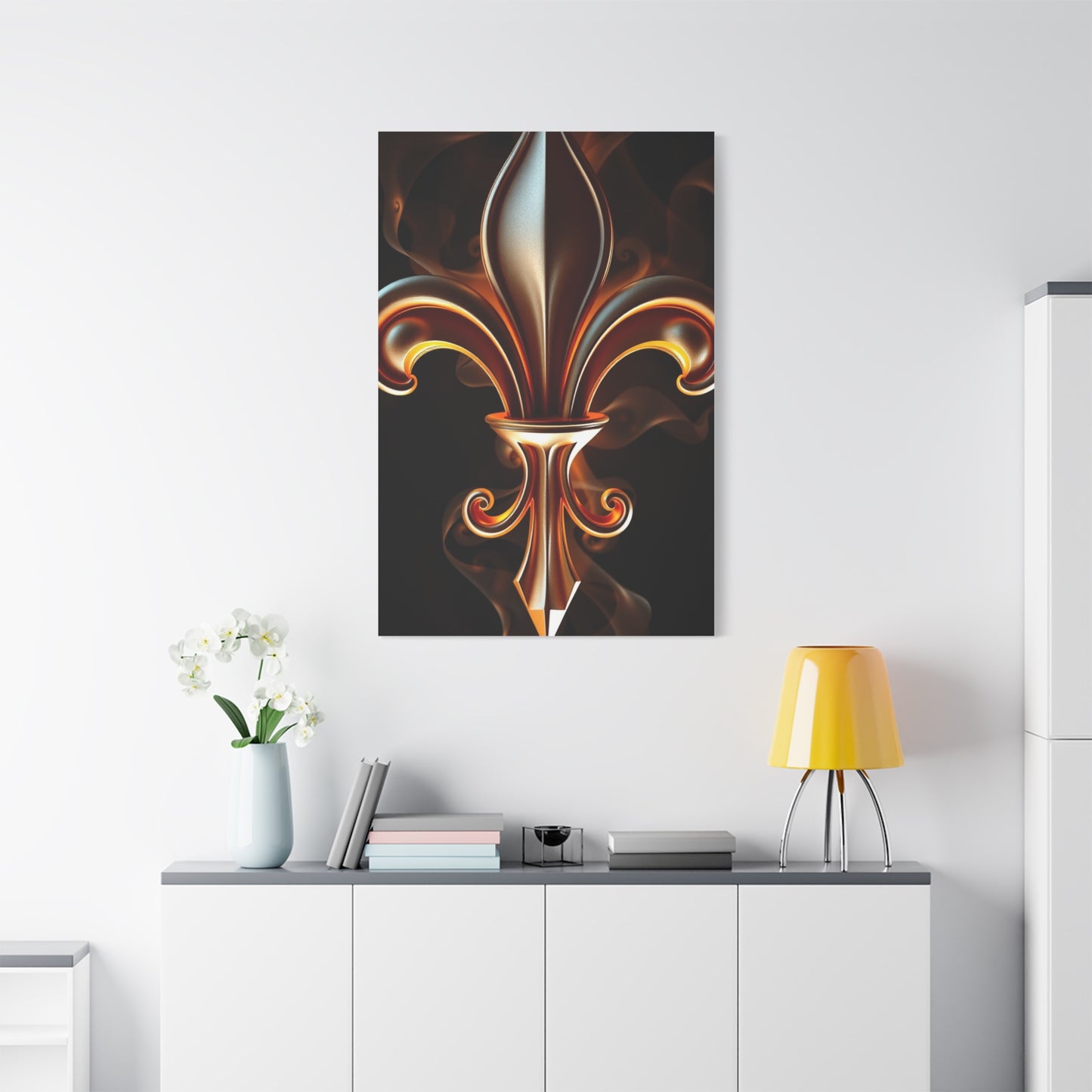 Supreme Fleur-de-Lis Art Collection Wall Art & Canvas Print