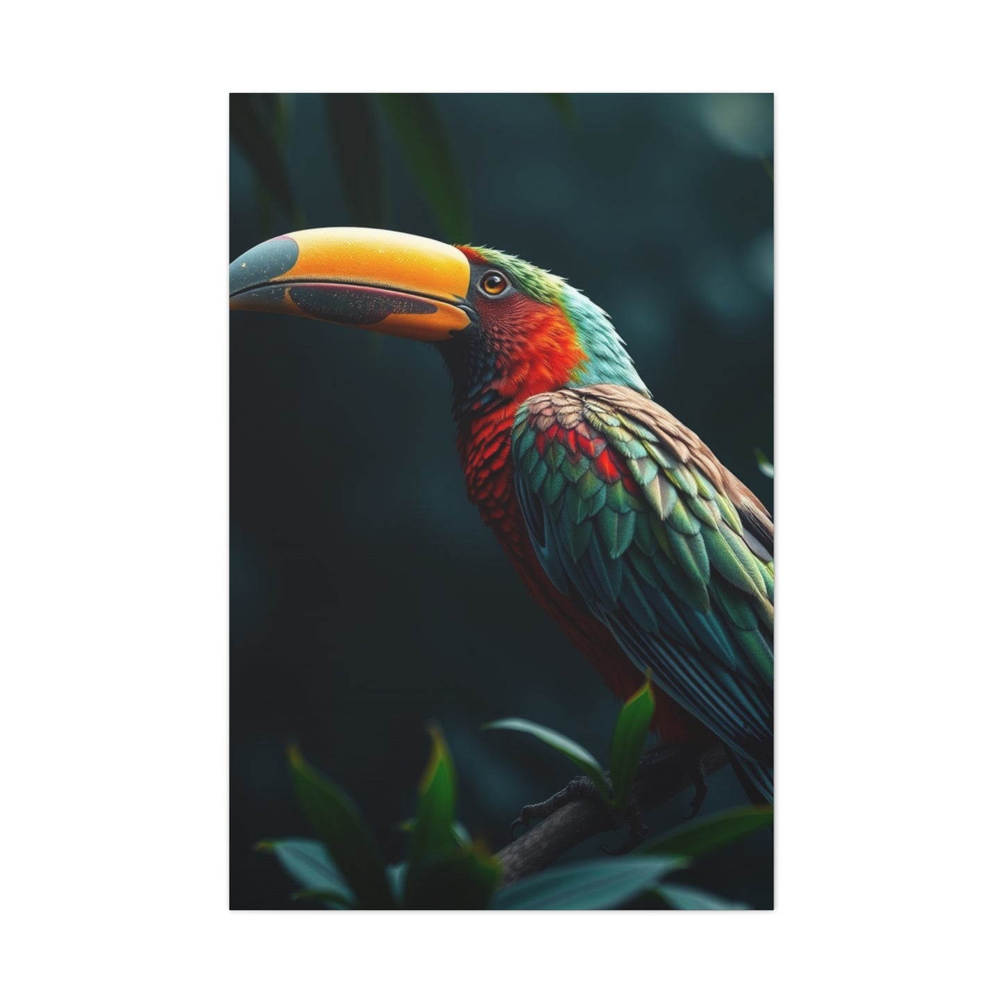 Tropical Birds Art Supreme Gallery Wall Art & Canvas Print