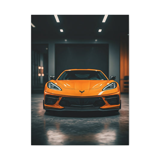 Chevrolet Corvette C8 Factory Delivery Wall Art & Canvas Prints