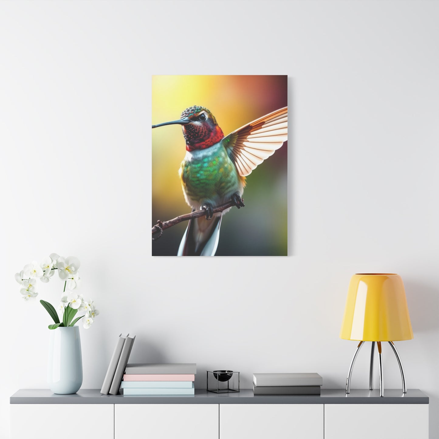 Supreme Humming Bird Art Collection Wall Art & Canvas Print
