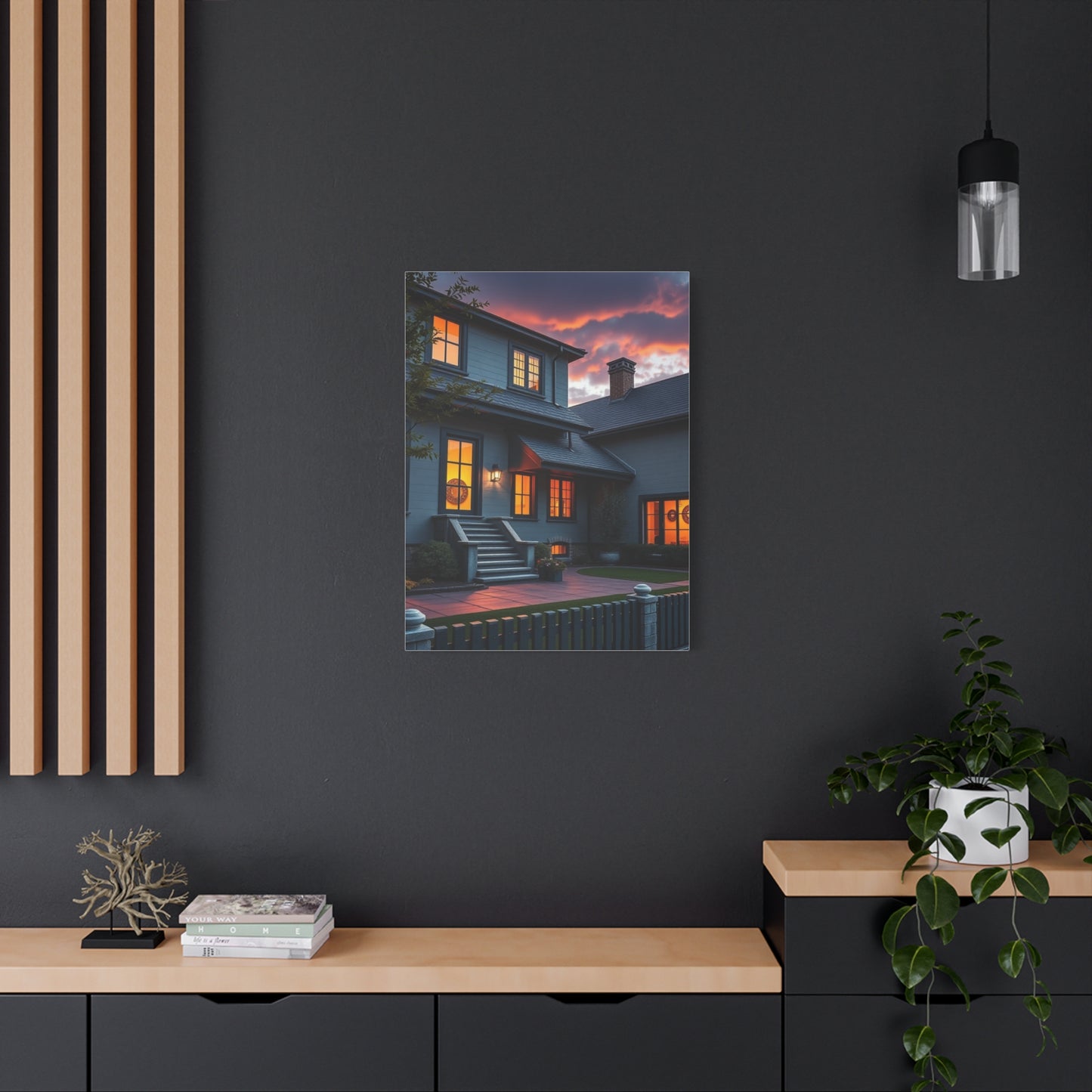 House & Dwelling Art Luxury Canvas Wall Art & Canvas Print