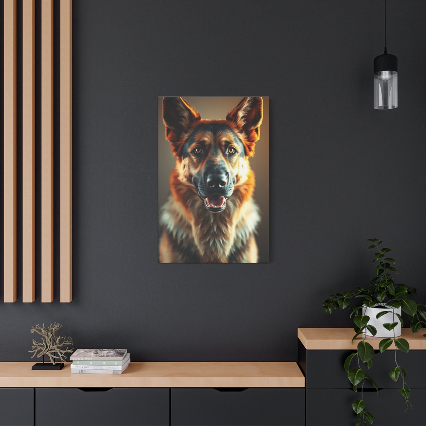 Supreme German Shepherd Art Collection Wall Art & Canvas Print