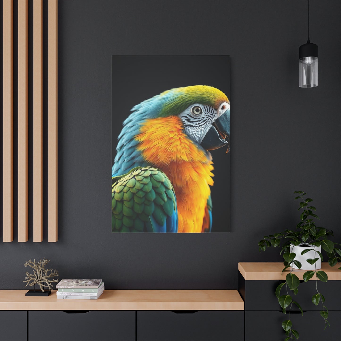 Parrot Art Luxury Canvas Wall Art & Canvas Print