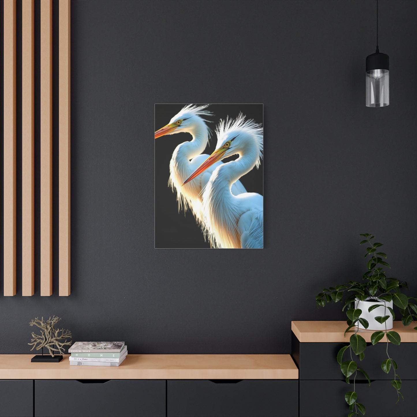 Herons and Egrets Art Supreme Gallery Wall Art & Canvas Print