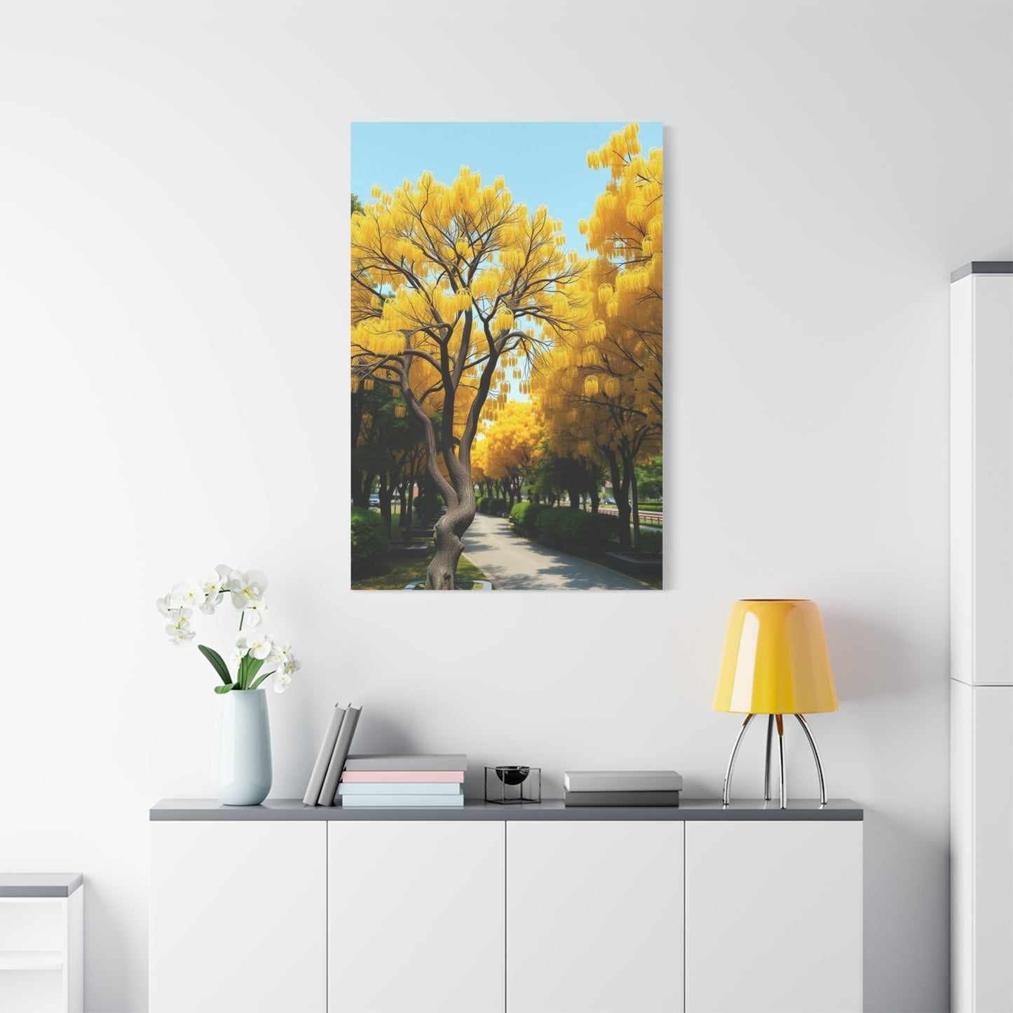 Ginkgo Tree Art Luxury Canvas Wall Art & Canvas Print