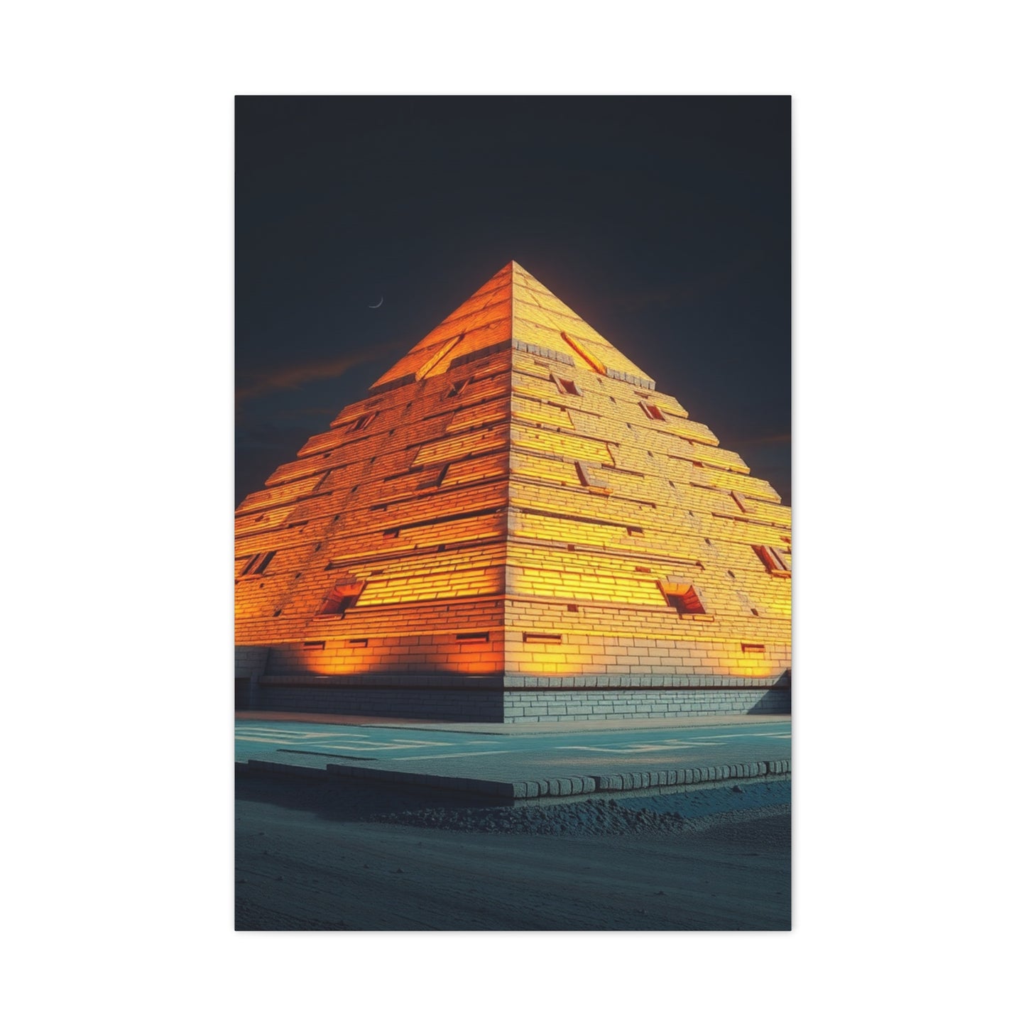 Elite Pyramid Art Vision Wall Art & Canvas Print