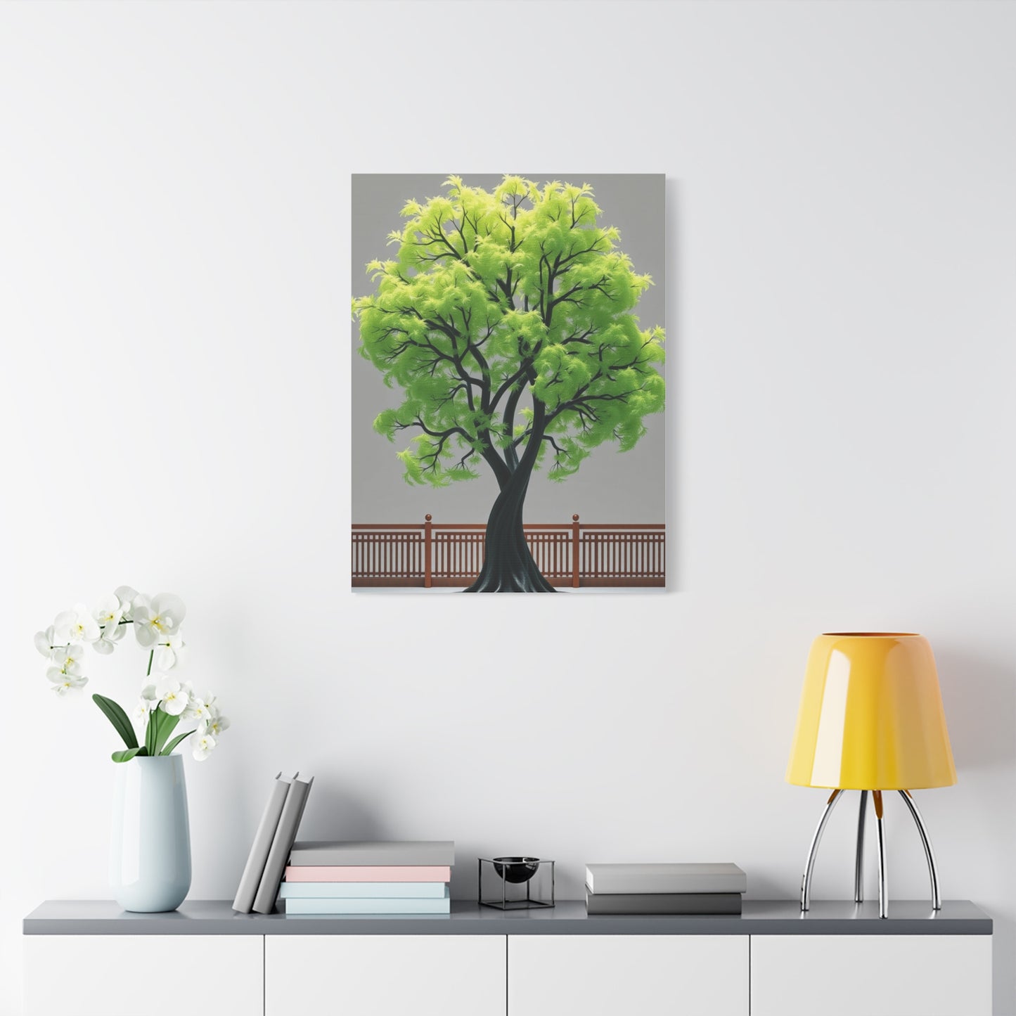 Ginkgo Tree Art Supreme Gallery Wall Art & Canvas Print