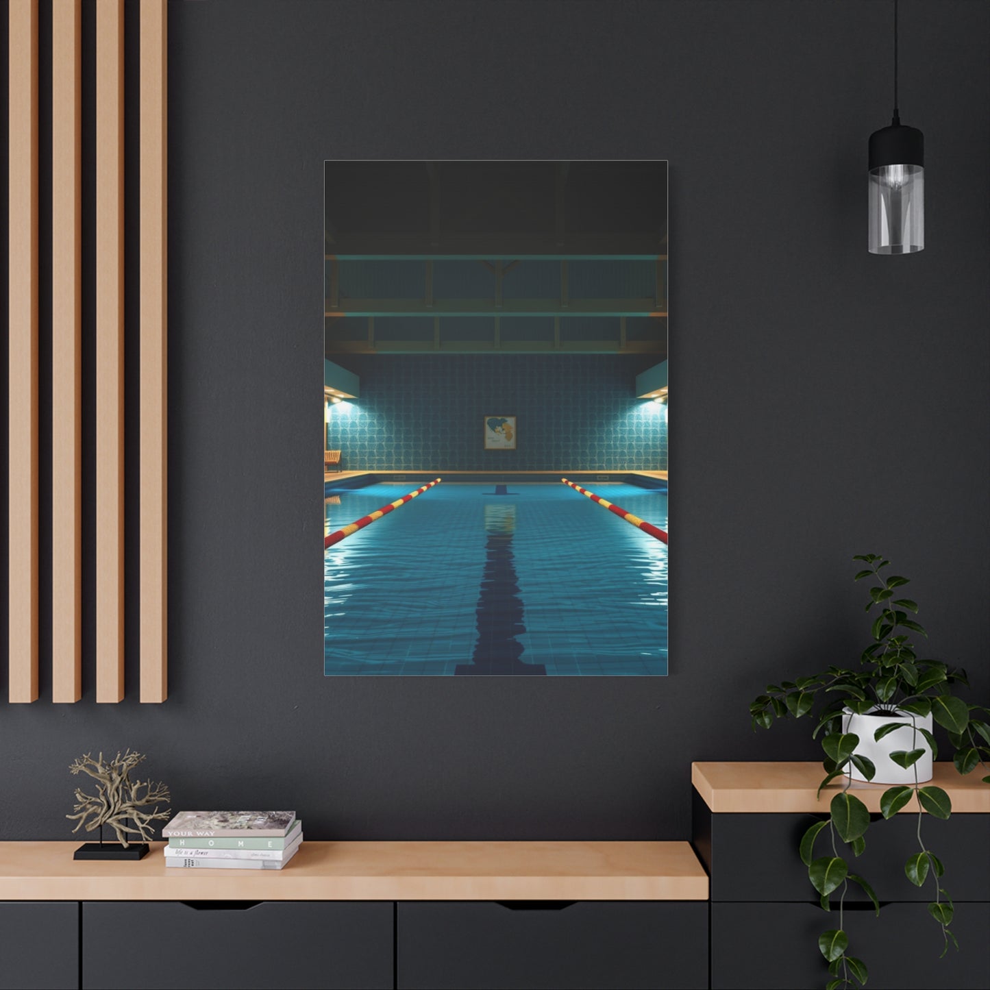 Elite Swimming Pool Art Vision Wall Art & Canvas Print