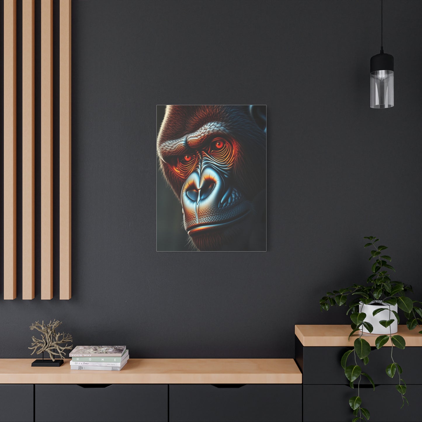 Gorilla Art Luxury Canvas Wall Art & Canvas Print