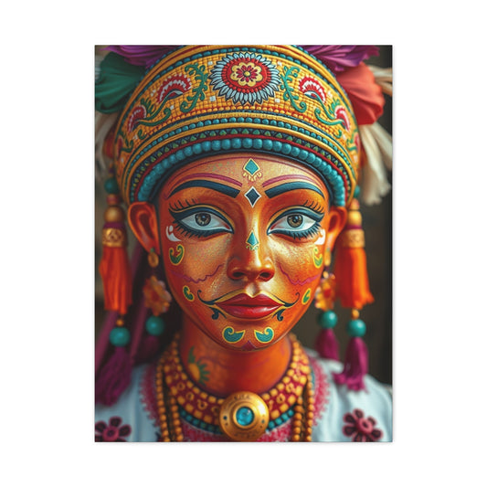 Elite Folk Art Vision Wall Art & Canvas Print