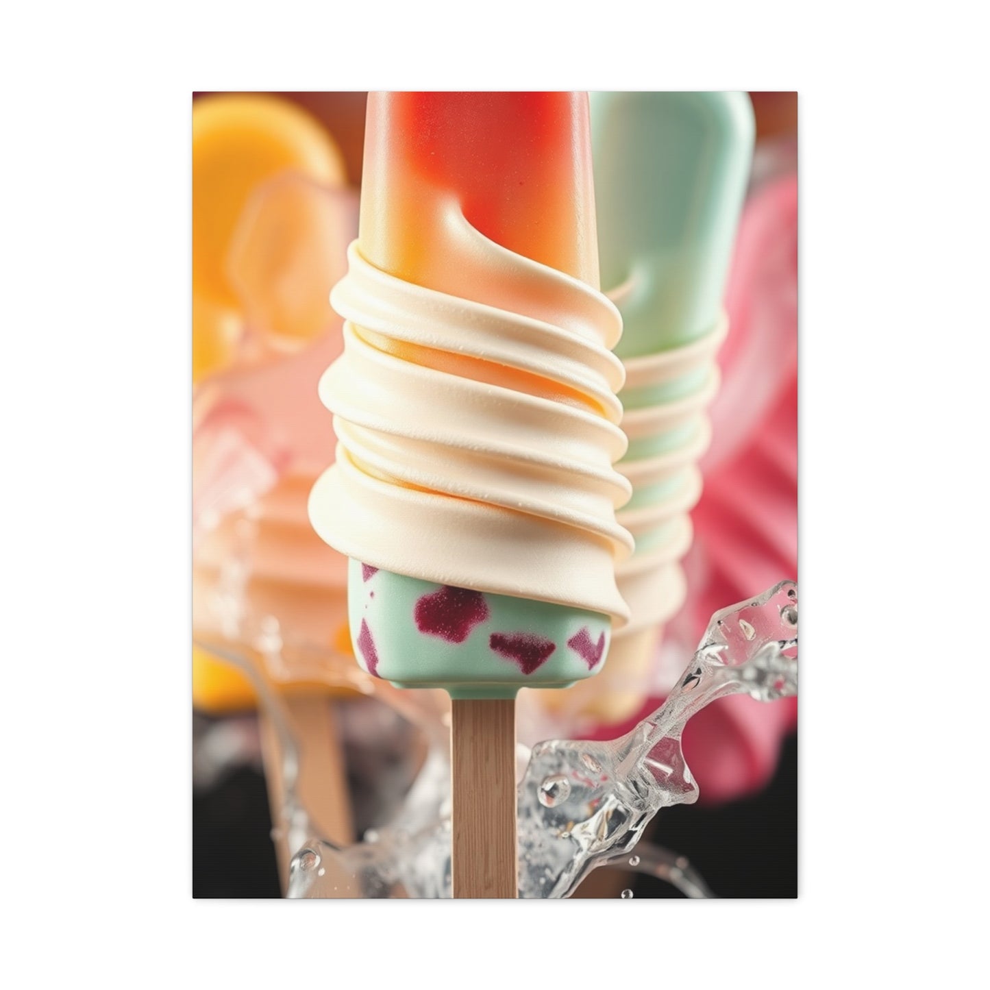 Masterpiece Ice Cream & Popsicle Art Vision Wall Art & Canvas Print