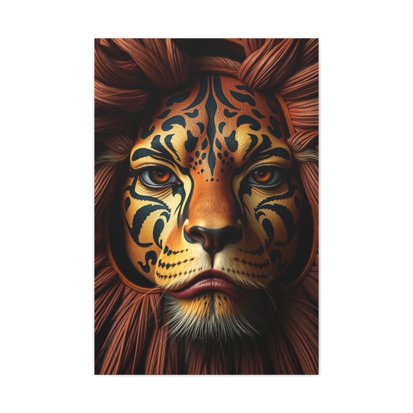 Masterpiece Shades of Brown Art Vision Wall Art & Canvas Print