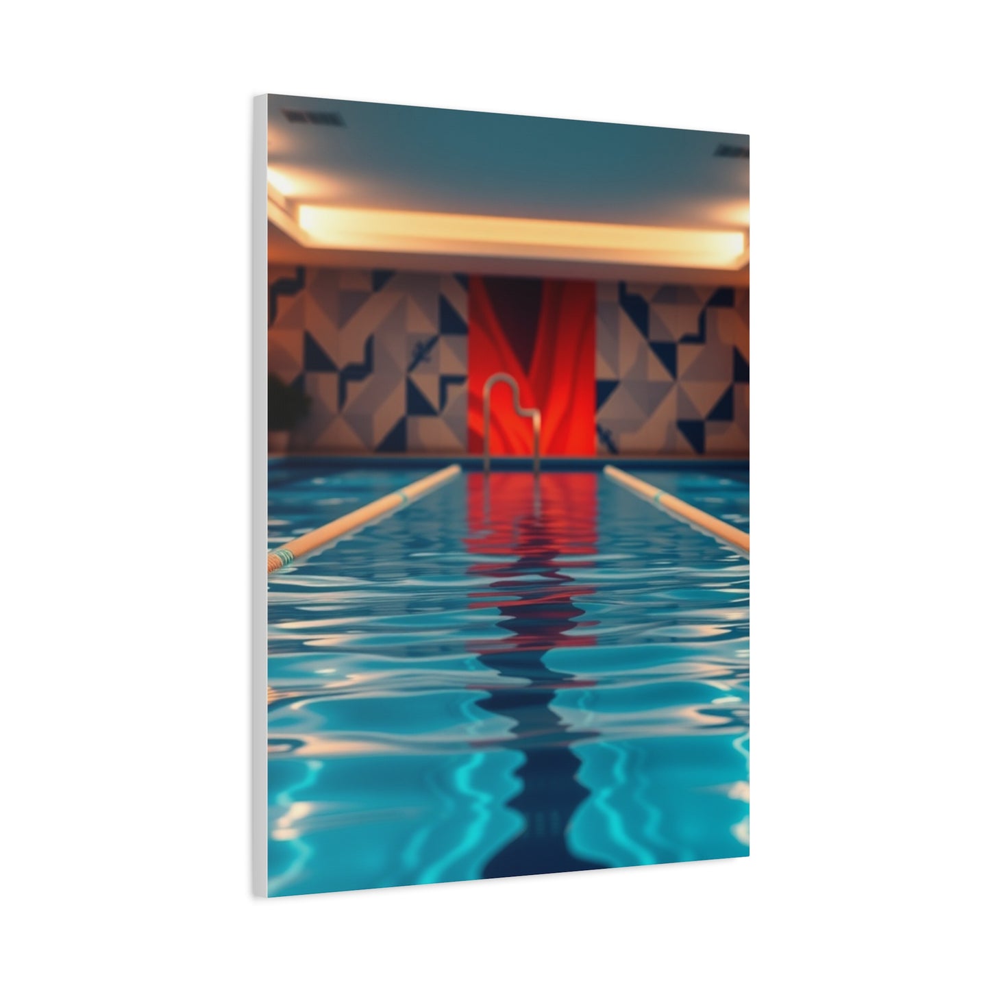 Swimming Pool Art Refined Canvas Wall Art & Canvas Print