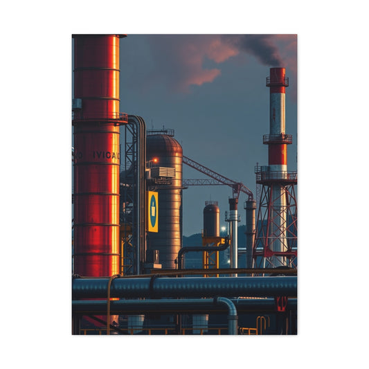 Industrial Art Refined Canvas Wall Art & Canvas Print