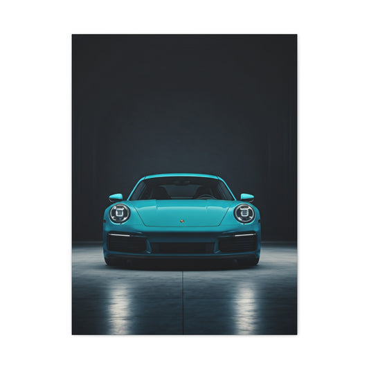 Dream Garage Porsche 911 Symmetry Wall Art & Canvas Prints