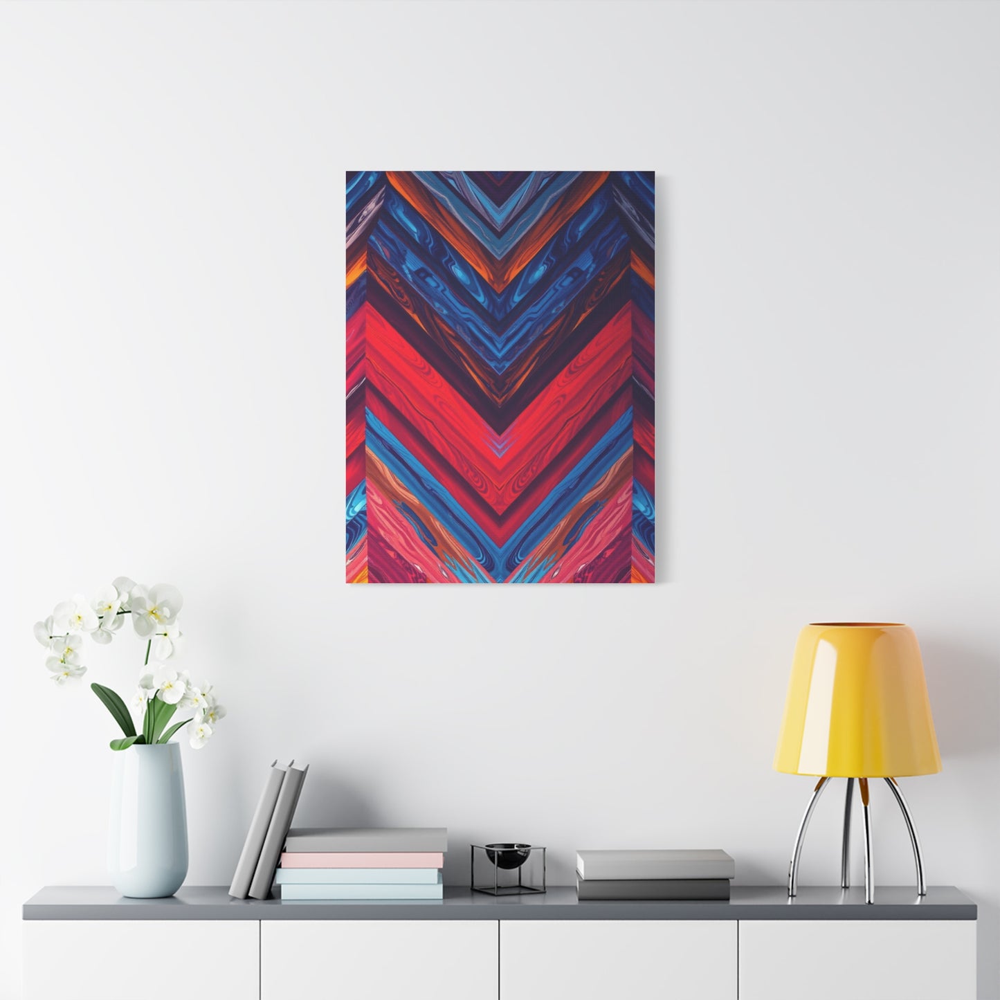 Supreme Chevron Pattern Art Collection Wall Art & Canvas Print