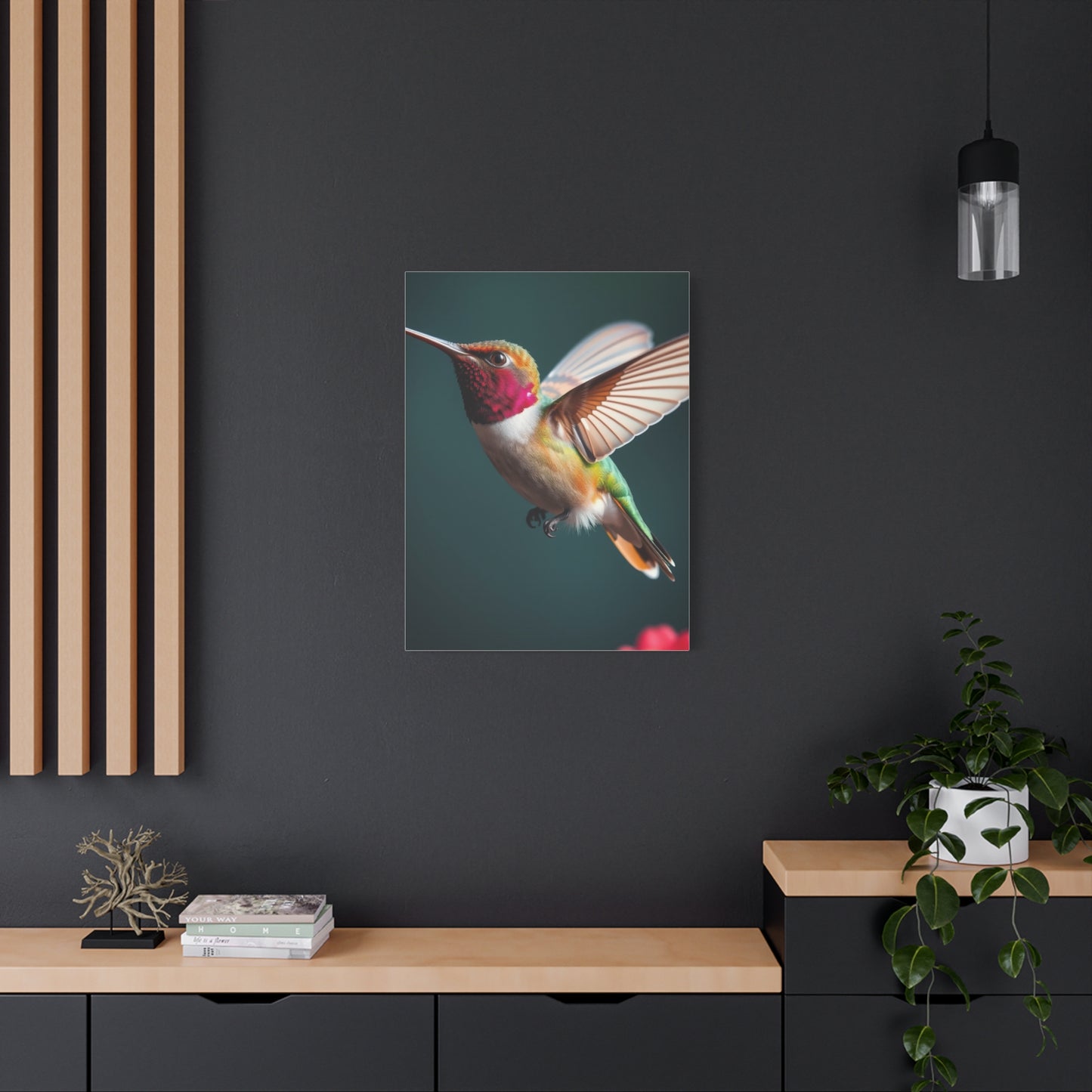 Humming Bird Art Refined Canvas Wall Art & Canvas Print