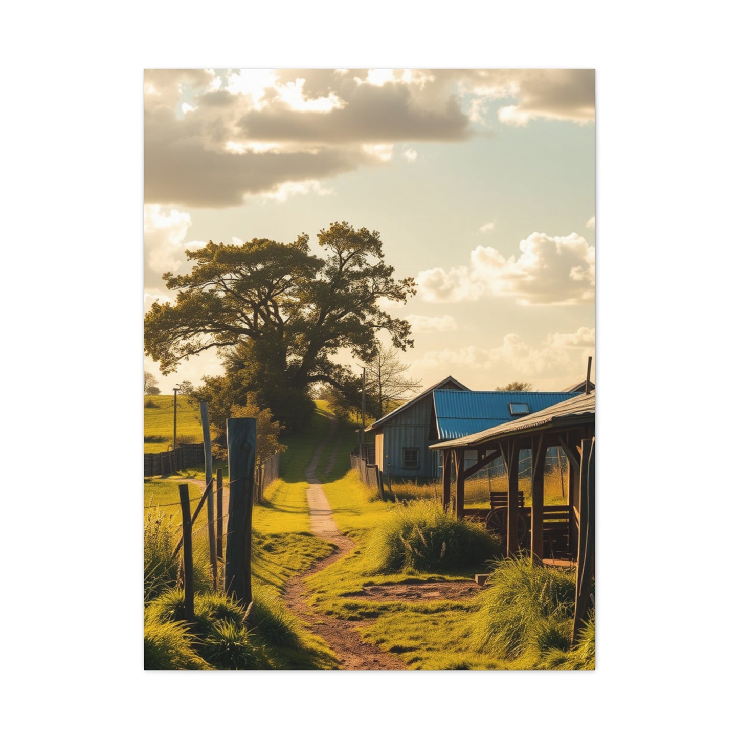 Countryside Art Luxury Canvas Wall Art & Canvas Print