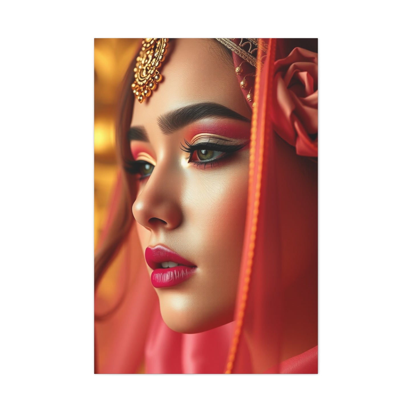 Collection Gold & Pink Art Art Wall Art & Canvas Print